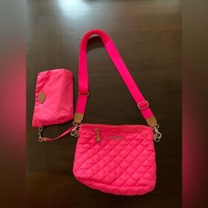 MZ Wallace metro Scout small handbag, crossbody.